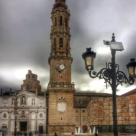 Apartmán El Balcon Del Ebro By Alogest- Vistas, Piscina Y 2 Parking Zaragoza