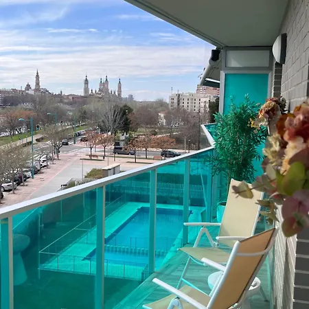 Apartmán El Balcon Del Ebro By Alogest- Vistas, Piscina Y 2 Parking *