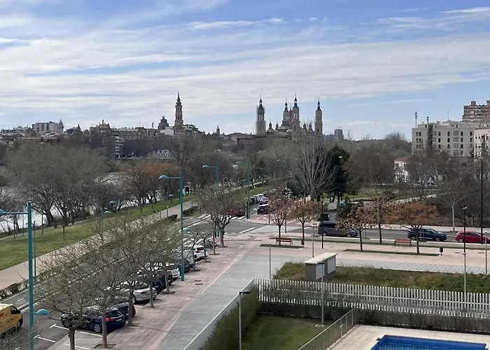 El Balcon Del Ebro By Alogest- Vistas, Piscina Y 2 Parking Daire *