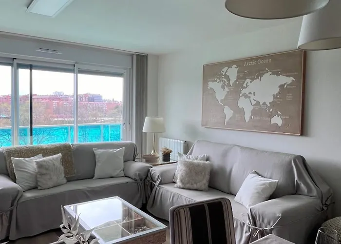 El Balcon Del Ebro By Alogest- Vistas, Piscina Y 2 Parking Daire Zaragoza