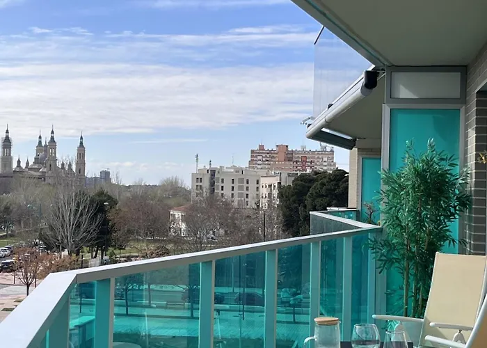 El Balcon Del Ebro By Alogest- Vistas, Piscina Y 2 Parking Lejlighed